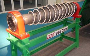 Centrifuge Screw Tunsten Carbide Tile